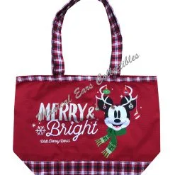 Disney Holiday Tote Bag - Minnie Mouse - Merry And Bright