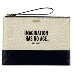 Disney Kate Spade Clutch Bag - Imagination Has No Age - Canvas