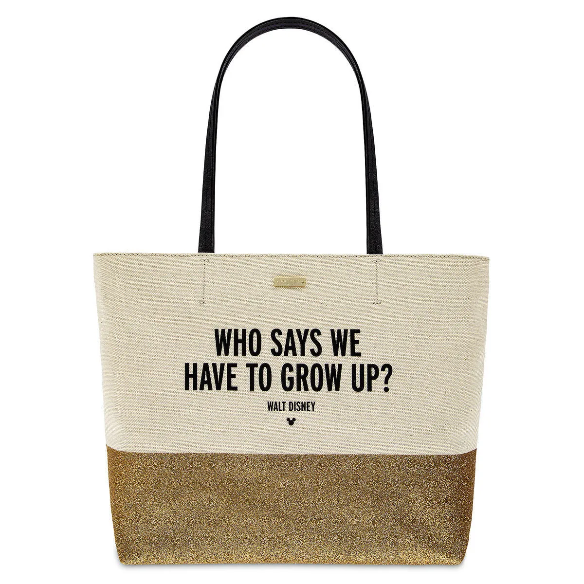 Disney Kate Spade Tote Bag - Who Says We Have To Grow Up? - Canvas 1 Disney Kate Spade Tote Bag - Who Says We Have To Grow Up? - Canvas