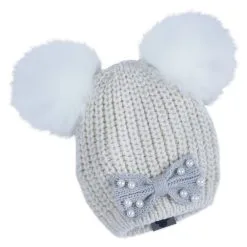 Disney Knit Beanie For Women - Minnie Mouse - White