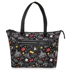 Disney Tote Bag - Mickey And Minnie Mouse Parks - Black