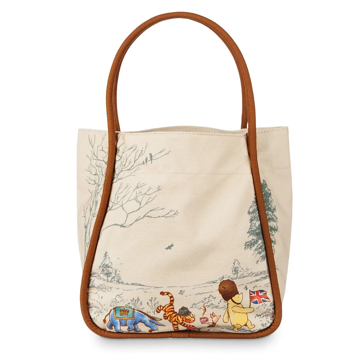 Disney Tote Bag - Winnie The Pooh And Friend - Canvas 1 Disney Tote Bag - Winnie The Pooh And Friend - Canvas