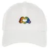 Disney Hat - Baseball Cap - Mickey Mouse Rainbow Heart