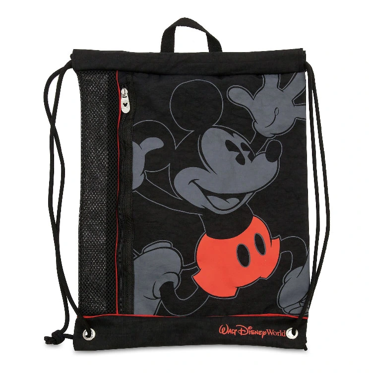 Disney Drawstring Bag - Mickey Mouse Timeless - Walt Disney World 1 Disney Drawstring Bag - Mickey Mouse Timeless - Walt Disney World