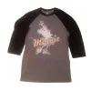 Disney Shirt For Women - Minnie Mouse Raglan Top - Gold Signature
