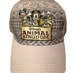 Disney Hat - Baseball Cap - Animal Kingdom - Safari Mickey & Friends