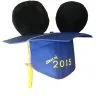 Disney Hat - Ears Graduation Cap - Class Of 2015 - Mortarboard