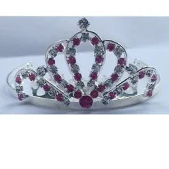 Disney Haircomb - Princess Tiara Barrette - Pink