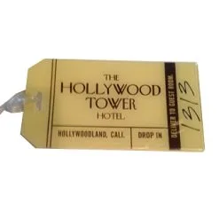 Disney Luggage Bag Tag - The Hollywood Tower Hotel