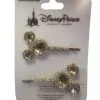 Disney Hair Accessory - Mickey Mouse Barrette Clip - Jeweled Clear