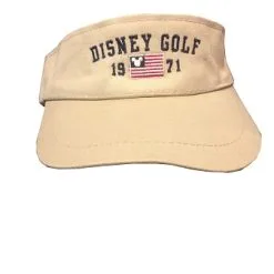 Disney Sun Visor Hat - Disney Golf 1971