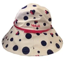 Disney Sun Hat For Women - Minnie Mouse Polka Dots - Pink Band