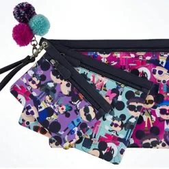 Disney Cosmetic Bag Set - Mickey And Minnie Sunglasses - Set Of 3