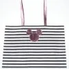 Disney Tote Bag - Mickey Mouse Icon - Striped
