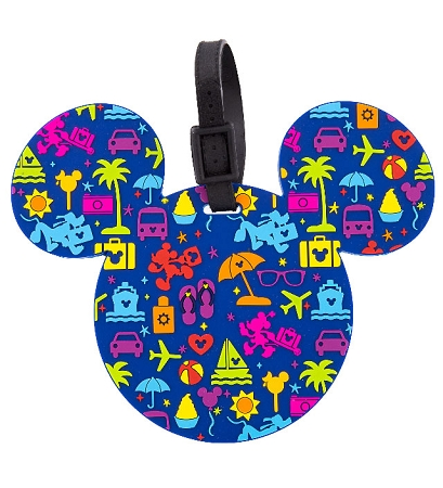 Disney Luggage Bag Tag - TAG - Character Icons - Blue -Cheap Adult Store 2016 03 17170302