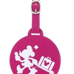 Disney Luggage Bag Tag - TAG - Minnie Mouse - Round
