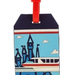 Disney Luggage Bag Tag - TAG - Monorail - Disney Parks