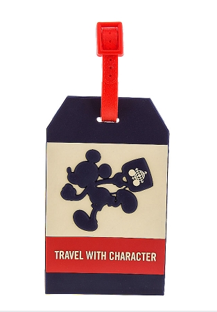 Disney Luggage Bag Tag - TAG - Mickey Mouse - Travel With Character 1 Disney Luggage Bag Tag - TAG - Mickey Mouse - Travel With Character