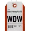 Disney Luggage Bag Tag - TAG - WDW - Walt Disney World