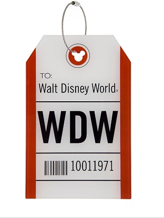 Disney Luggage Bag Tag - TAG - WDW - Walt Disney World 1 Disney Luggage Bag Tag - TAG - WDW - Walt Disney World