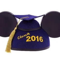 Disney Hat - Graduation Ears Cap - Class Of 2016