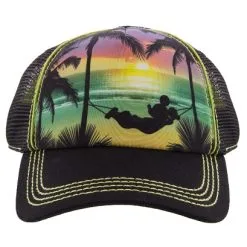 Disney Hat - Baseball Cap - Mickey On Beach With Surf