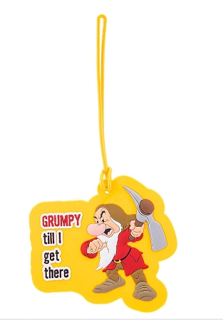 Disney Luggage Bag Tag - Grumpy - Till I Get There 1 Disney Luggage Bag Tag - Grumpy - Till I Get There