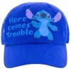 Disney Hat - Baseball Cap - Stitch - Here Comes Trouble