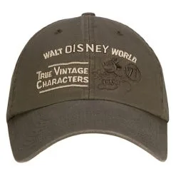 Disney Hat - Baseball Cap - Mickey Mouse True Vintage Characters