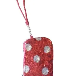 Disney Wallet - Minnie Mouse Polka Dots - Sequined Red