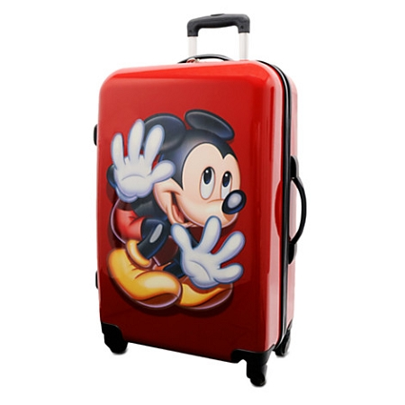 Disney Rolling Luggage - Mickey Mouse Stow-Away Luggage - 26'' 1 Disney Rolling Luggage - Mickey Mouse Stow-Away Luggage - 26''