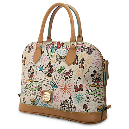 Disney Dooney And Bourke Bag - Sketch - Zip Satchel 1 Disney Dooney And Bourke Bag - Sketch - Zip Satchel