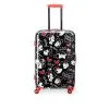 Disney Rolling Luggage - Mickey And Minnie Mouse Faces - 26"