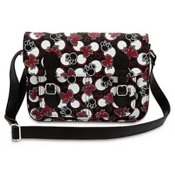 Disney Satchel Bag - Minnie Mouse Icons - Black, White And Red