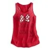 Disney Shirt For Women - Minnie Mouse Bow Tank Top - Red