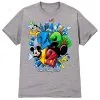 Disney Shirt For ADULTS - 2012 Flocked Walt Disney World Tee -- Gray