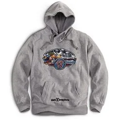 Disney Hoodie For MEN - 2013 Walt Disney World Sweatshirt - Grey