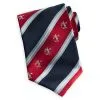 Disney Silk Tie - Mickey Mouse - Striped Red White Blue