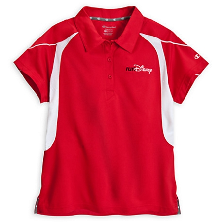 Disney Shirt For Women - RunDisney Performance Polo Shirt - Red 1 Disney Shirt For Women - RunDisney Performance Polo Shirt - Red