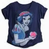 Disney Shirt For Women - Snow White Fashion Tee - Blue