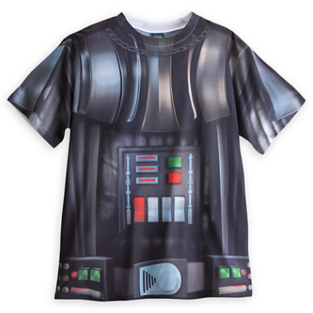 Disney Shirt For Adults - Star Wars - Darth Vader Costume Tee 1 Disney Shirt For Adults - Star Wars - Darth Vader Costume Tee