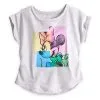 Disney Shirt For Women - Sparkle Minnie Mouse Fashion Tee - White