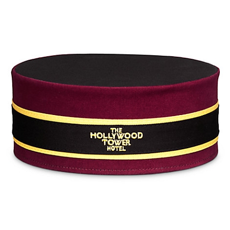 Disney Hat For Adults - Hollywood Tower Hotel Bellhop 1 Disney Hat For Adults - Hollywood Tower Hotel Bellhop