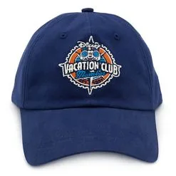 Disney Hat - Baseball Cap - Vacation Club Member - Navy