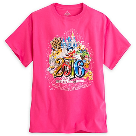 Disney Shirt For Women - 2016 Sorcerer Mickey And Friends - Pink 1 Disney Shirt For Women - 2016 Sorcerer Mickey And Friends - Pink