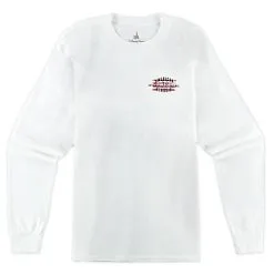 Disney Long Sleeve Shirt For Men - Mickey Stars And Stripes - White