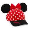 Disney Hat - Baseball Cap For Girls - Minnie Mouse Ears With Bow