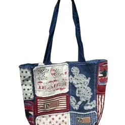 Disney Tote Bag - Patriotic Mickey Mouse - I Love Disney