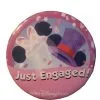 Disney Souvenir Button - Just Engaged - Ear Hats