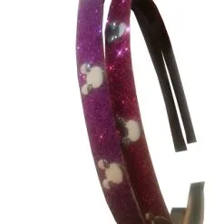 Disney Headband - Mickey Mouse Glitter Bands - Set Of 2